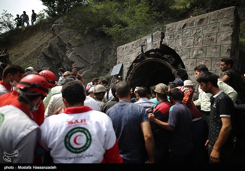 دیوارههای تونل امدادرسانی در معدن زمستان یورت ریزش کرد دیوارههای تونل امدادرسانی در معدن زمستان یورت ریزش کرد