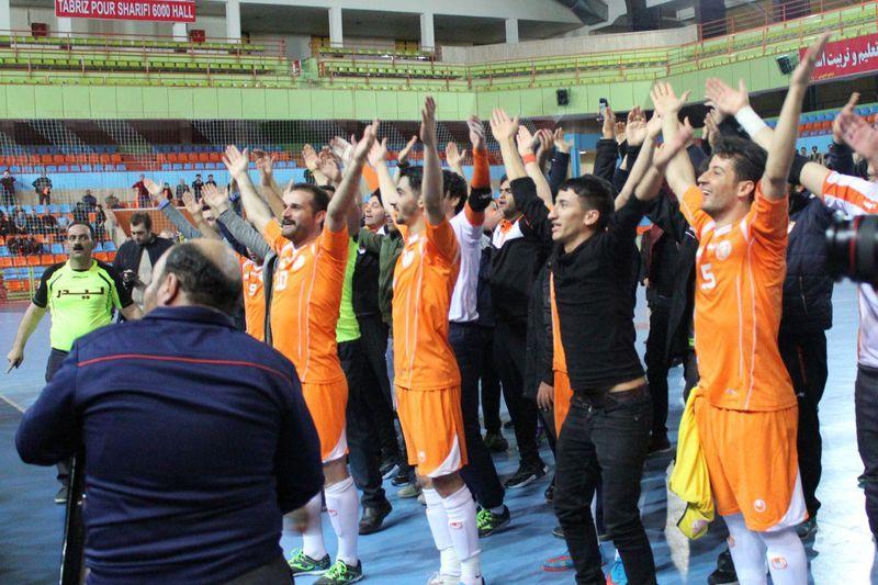 یک امتیاز تا قهرمانی مس سونگون در لیگ برتر فوتسال