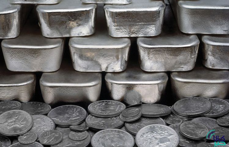 قیمت جهانی نقره ۸ درصد گران می‌شود