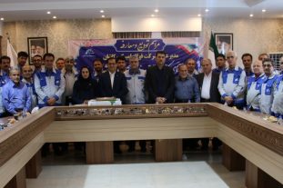 مراسم تکریم و معارفه مدیر عامل شرکت فولاد امیرکبیر کاشان، عزیز قنواتی و  شهرام عالی وند