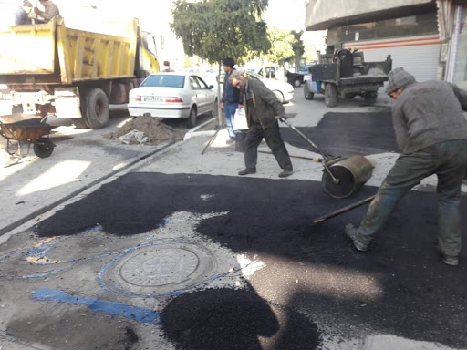 شهرداری سمنان از آسفالت‌ریزی در فضاهای شخصی معذور است