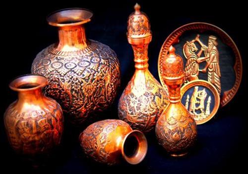 کارگاه تولید ظروف مسی‎ - زنجان