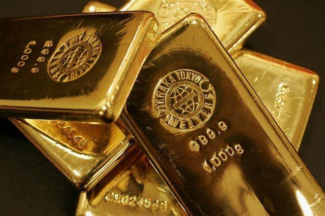 بهای جهانی طلا در سراشیبی