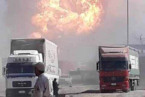 حادثهدیدگان اسلامقلعه از انفجار در مرز میگویند حادثهدیدگان اسلامقلعه از انفجار در مرز میگویند