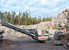 McCabe Earthworks boosts fleet with the addition of a Lokotrack® LT120(TM) mobile jaw crusher plant