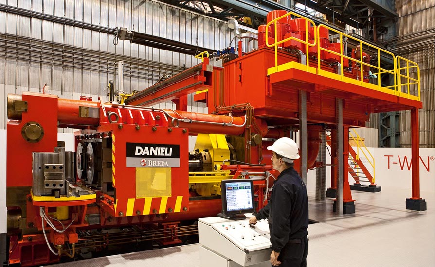 Danieli Breda’s new T-Win press enters operation in February 2016