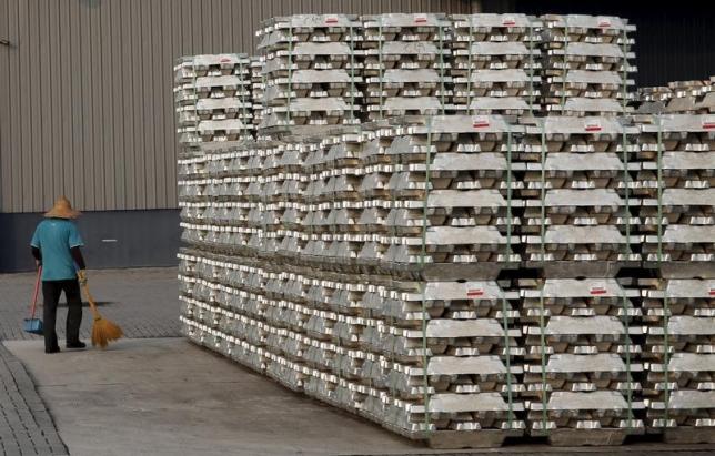 Aluminum at 2-Week Low