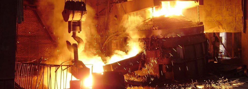 Iran’s Steel Output Up 21%