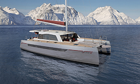 Garcia’s first yacht in Exploration 60 features aluminium hull and deck structure