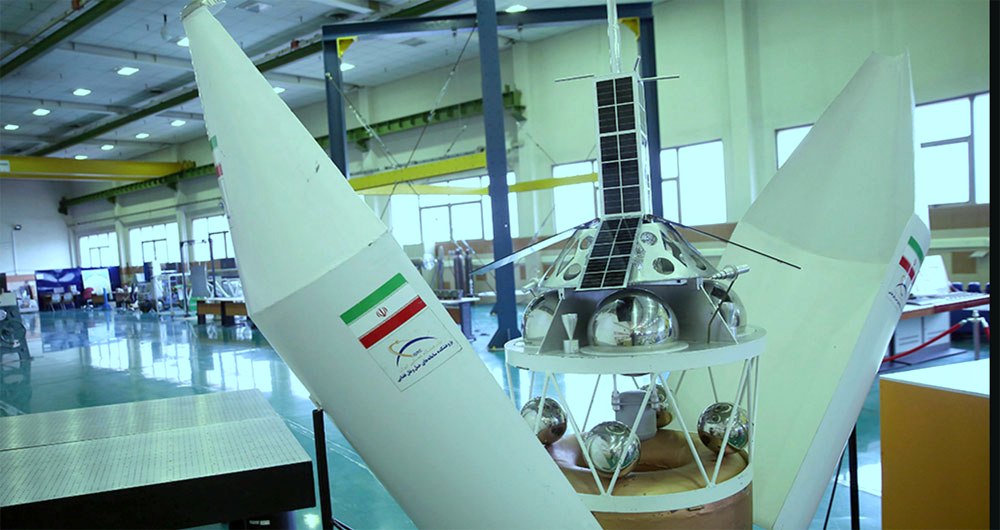 Nahid 1 satellite ready to be released into orbit of 250km above earth