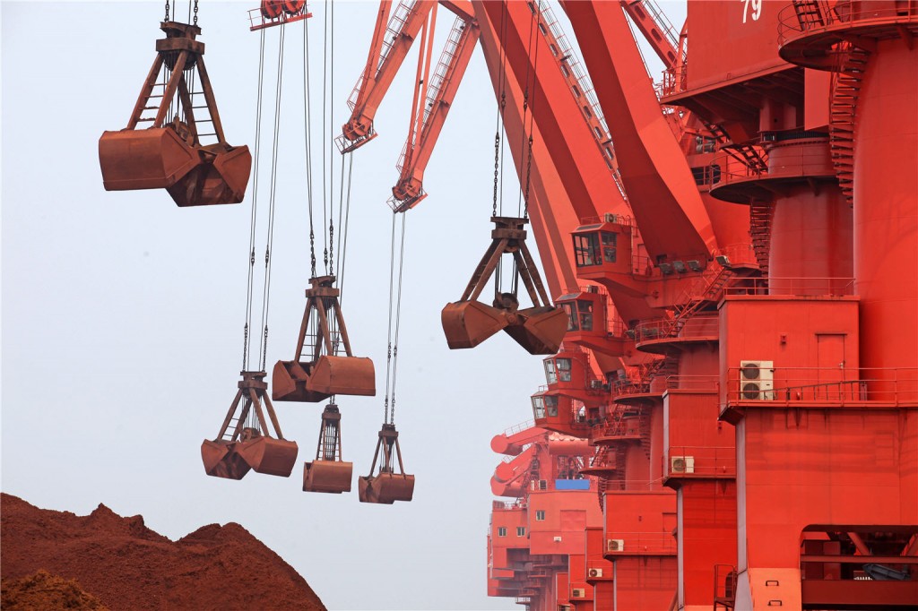 China iron ore futures rise on easing trade tensions, firm demand