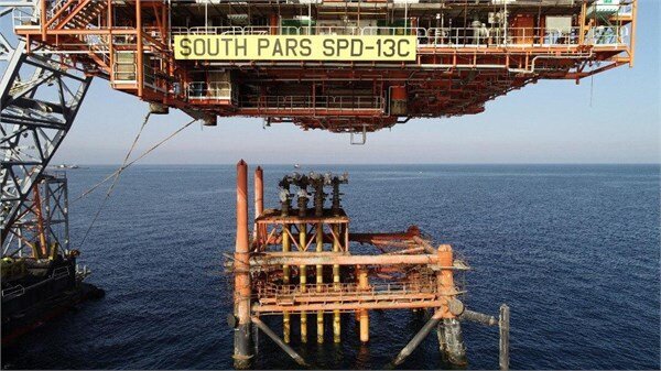 Gas extraction from 3rd platform of South Pars phase 13 started