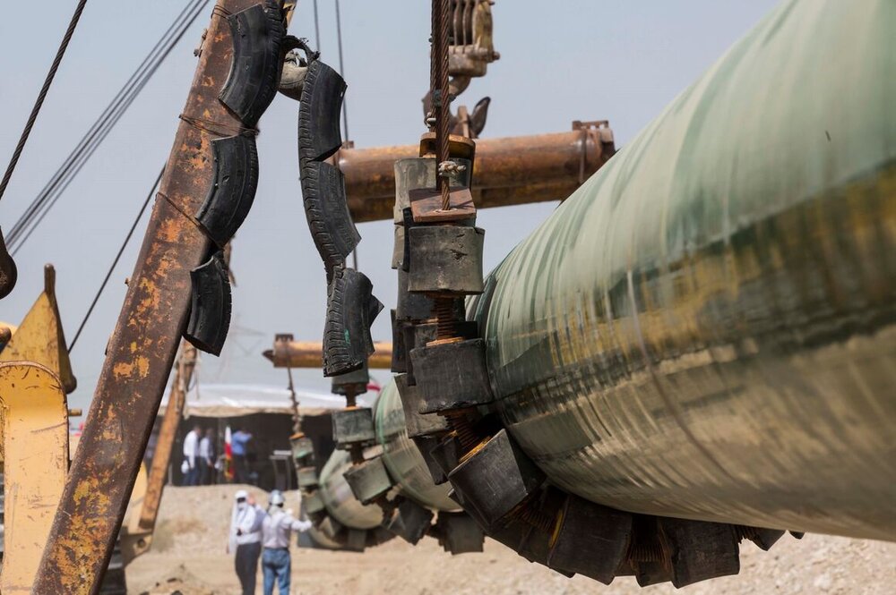 Phase 1 of Goreh-Jask pipeline project over 76% completed