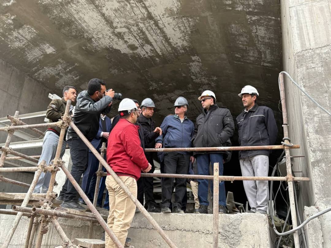 The CEO of the National Copper Company visited the Sarcheshmeh Complex Condensation Phases 3 and 4 megaproject The CEO of the National Copper Company visited the Sarcheshmeh Complex Condensation Phases 3 and 4 megaproject