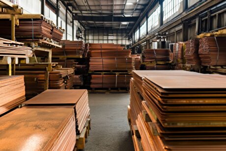COMEX copper stocks exceed LME for first time since 2022