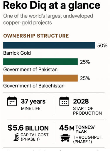 US eyes minerals cooperation in province home to Reko Diq