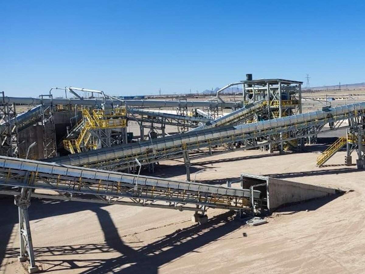 The stone crushing unit of Khatoonabad Lime Factory was launched