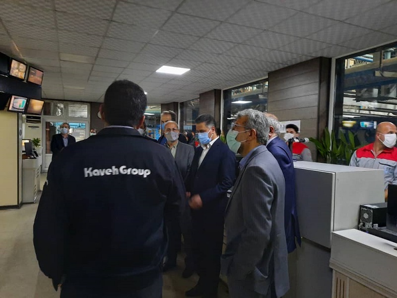بازدید معاون شعب بانک ملی ایران از دو گروه صنعتی بازدید معاون شعب بانک ملی ایران از دو گروه صنعتی