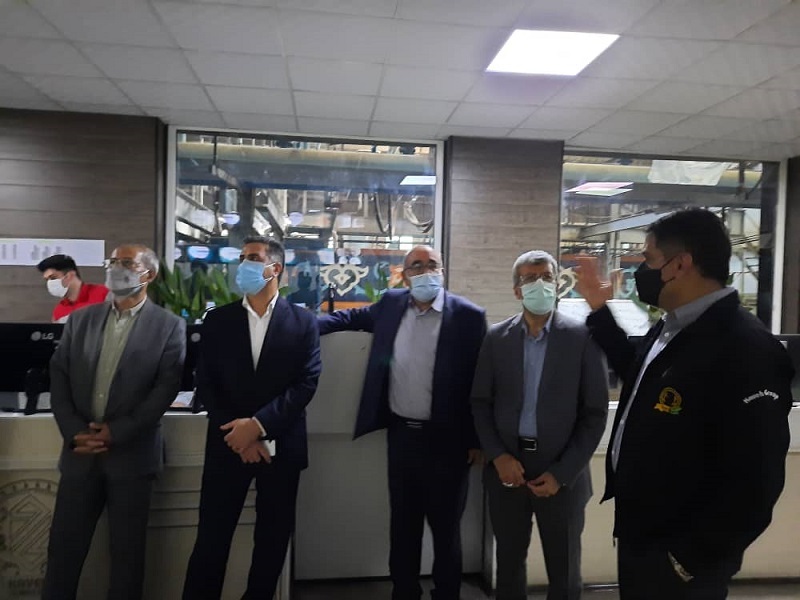 بازدید معاون شعب بانک ملی ایران از دو گروه صنعتی بازدید معاون شعب بانک ملی ایران از دو گروه صنعتی