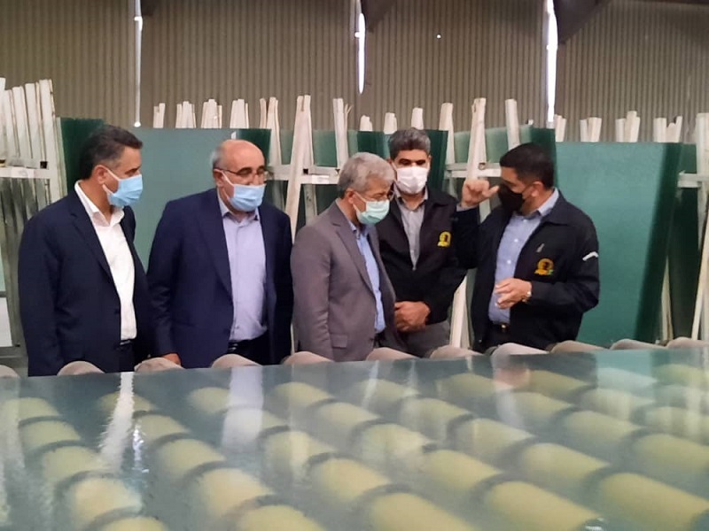 بازدید معاون شعب بانک ملی ایران از دو گروه صنعتی بازدید معاون شعب بانک ملی ایران از دو گروه صنعتی