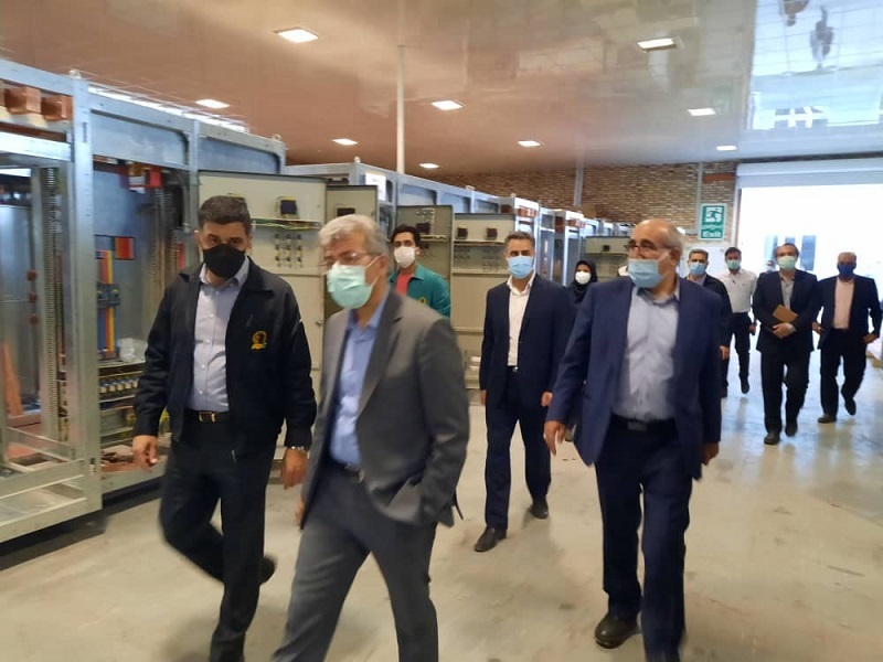 بازدید معاون شعب بانک ملی ایران از دو گروه صنعتی بازدید معاون شعب بانک ملی ایران از دو گروه صنعتی