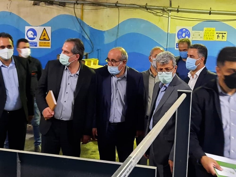 بازدید معاون شعب بانک ملی ایران از دو گروه صنعتی بازدید معاون شعب بانک ملی ایران از دو گروه صنعتی
