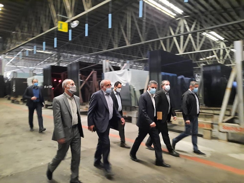 بازدید معاون شعب بانک ملی ایران از دو گروه صنعتی بازدید معاون شعب بانک ملی ایران از دو گروه صنعتی