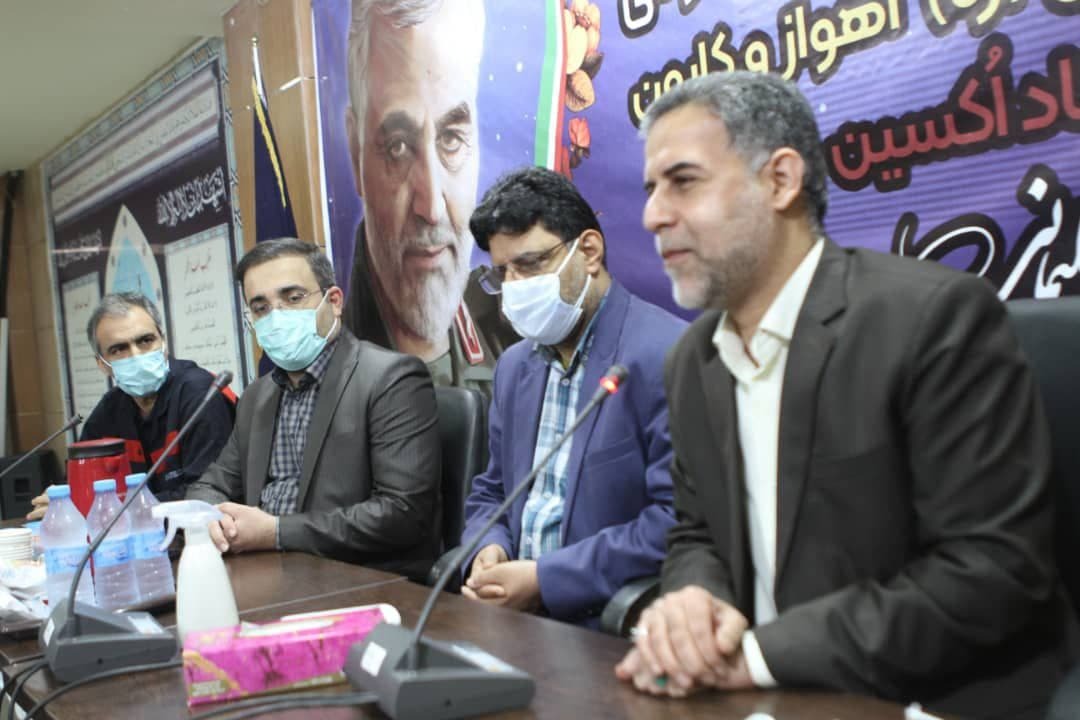با مشارکت فولاد اکسین آیین اهدا تعدادی کولر گازی به نیازمندان تحت پوشش کمیته امداد خوزستان برگزار شد