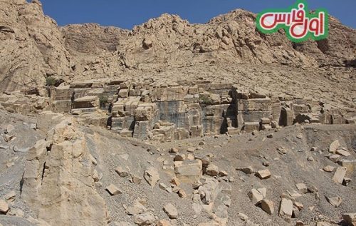 معدن سنگ شگفت انگیز هخامنشیان برای ساخت تخت جمشید