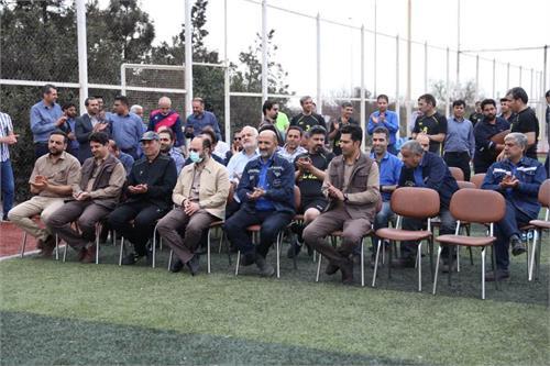 گندله سازی قهرمان فوتسال پیشکسوتان مجتمع صنعتی چادرملو