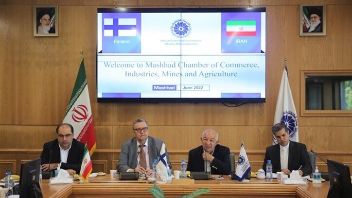 زمینه همکاری‌های فنلاند و ایران در حوزه انرژی و مدیریت منابع آبی فراهم است