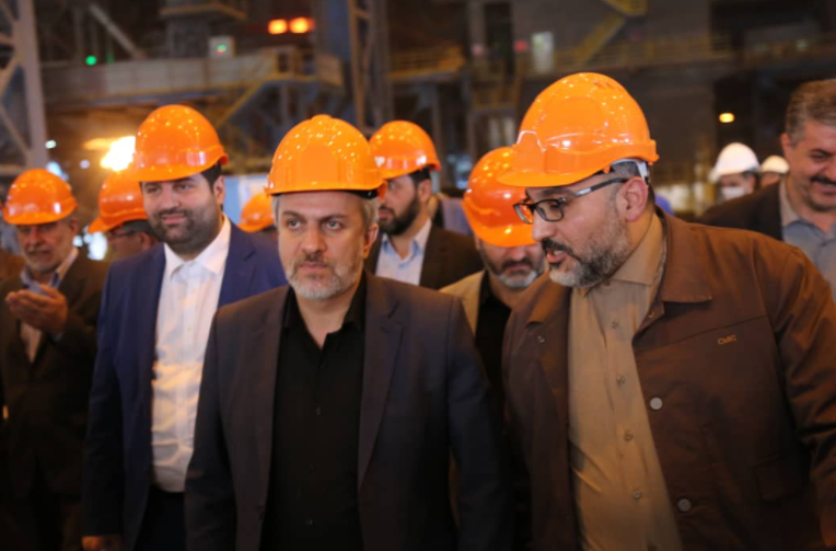 بازدید وزیر صمت از مجتمع صنعتی چادرملو