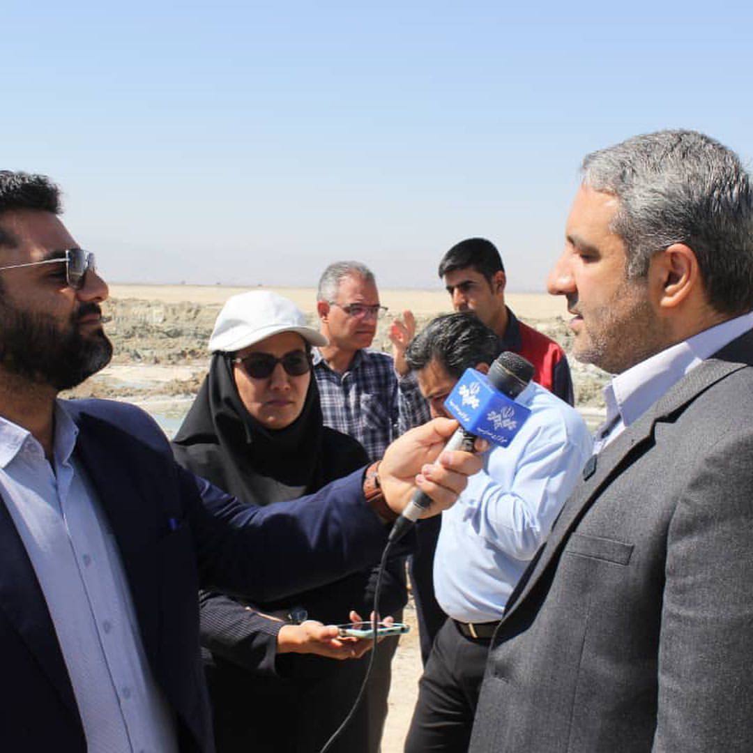 بازدید مدیرعامل شرکت سرمایه گذاری صدر تامین از شرکت معدنی املاح ایران