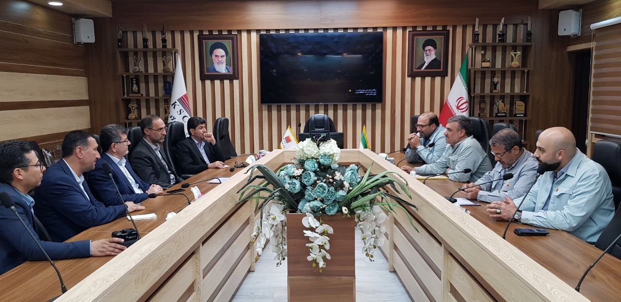 دیدار مدیرشعب بانک سپه منطقه خوزستان با مدیرعامل فولاد خوزستان