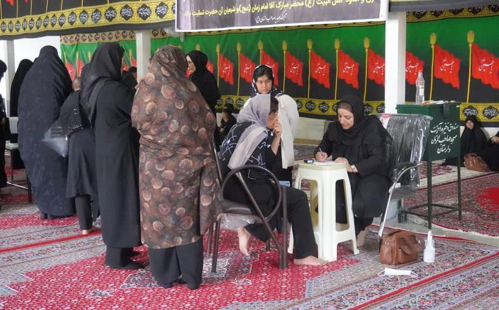 کاروان سلامت حسینی گل‌گهر به مناطق کم‌برخوردار رفت