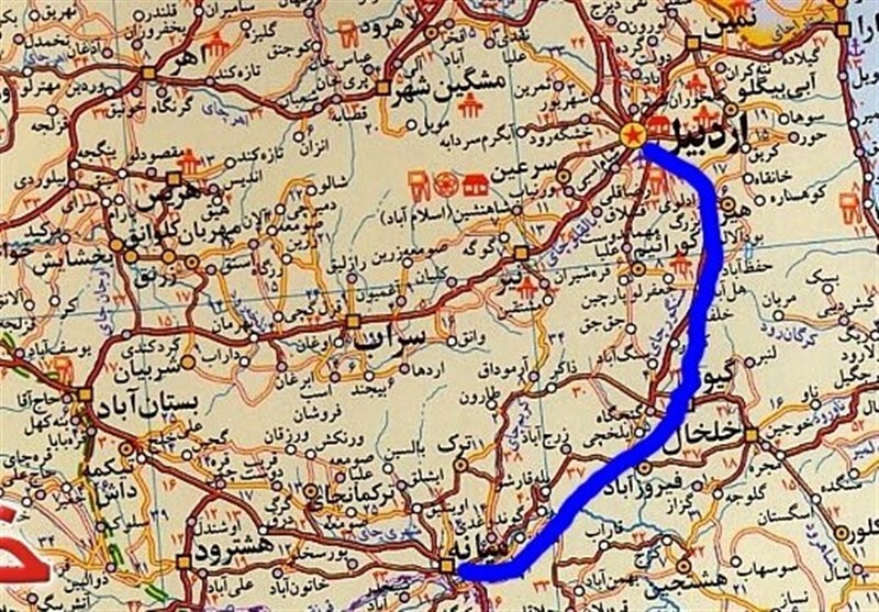 تمدید وعده افتتاح راه‌آهن اردبیل تا پایان سال/ اتصال پروژه به آسیای میانه + نقشه