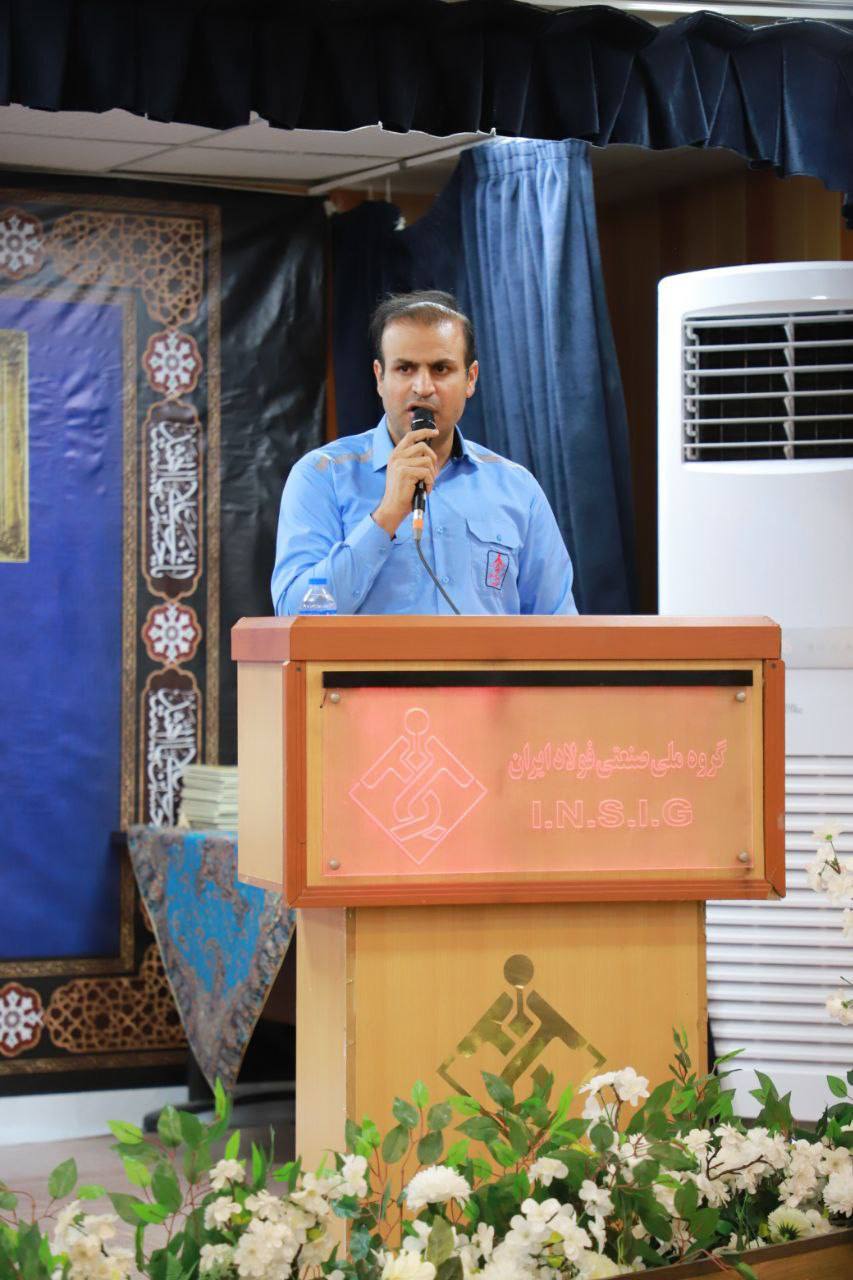 آیین حمایت گروه ملی صنعتی فولاد ایران از قهرمانان کشتی فرنگی خوزستان برگزار شد