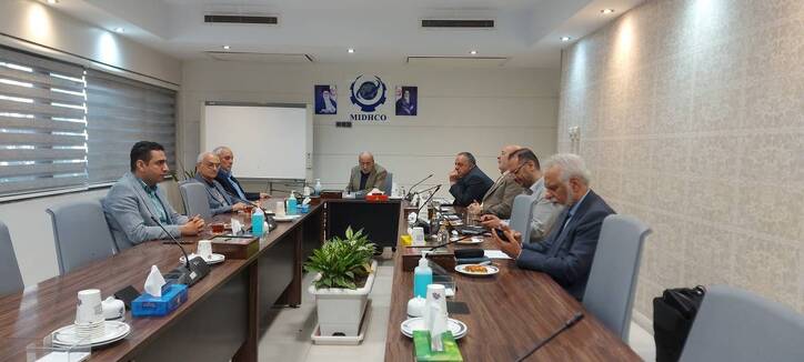 با حضور دکتر پورمند دویست و سیزدهمین جلسه تولید هلدینگ میدکو برگزار شد
