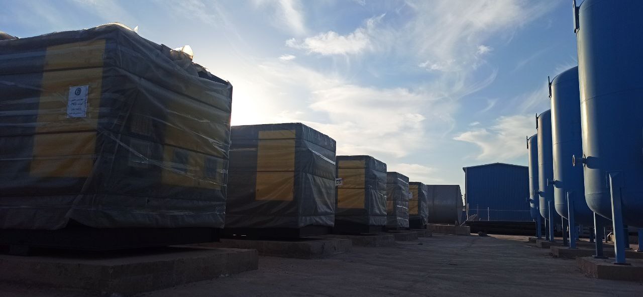 تامین ۵ دستگاه کمپرسور دیزل و متعلقات مربوطه در شرکت آلومینای ایران