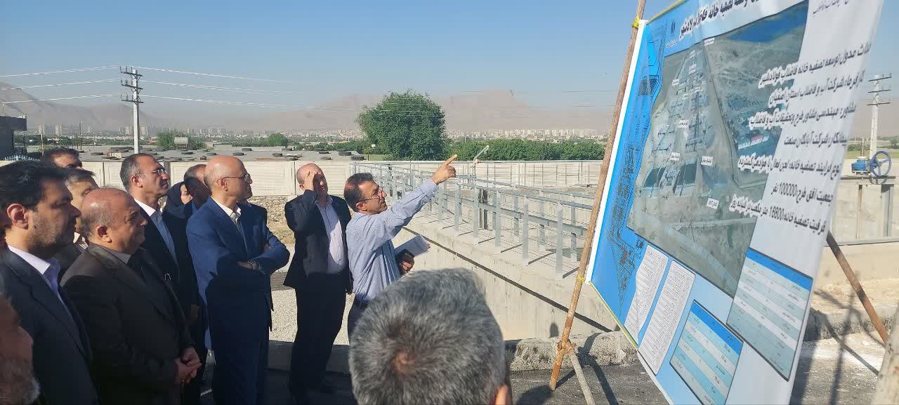 بازدید مدیرعامل ذوب آهن اصفهان از پروژه توسعه تصفیهخانه فاضلاب فولادشهر بازدید مدیرعامل ذوب آهن اصفهان از پروژه توسعه تصفیهخانه فاضلاب فولادشهر