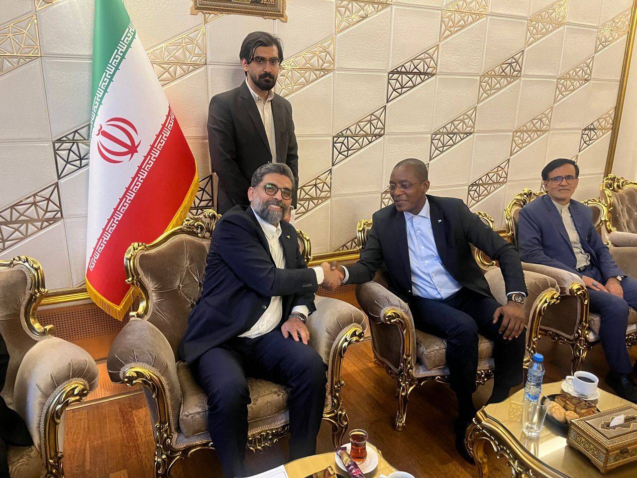 استقبال معاون وزیر صمت از وزرای دو کشور تونس و بورکینافاسو
