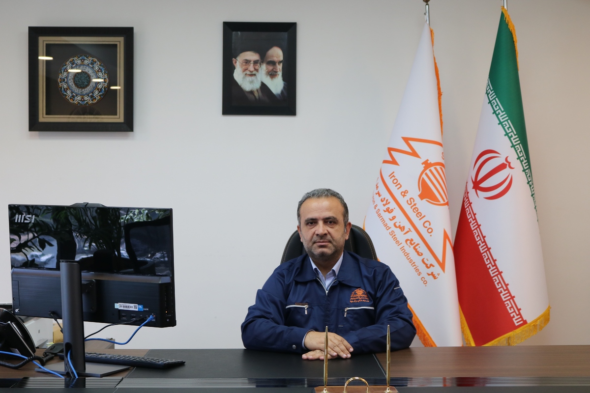 رشد ۲۲ درصدی تولید طی ۵ ماه نخست سال جاری/ پروژه فولادسازی در اولویت کار‌های فولاد سرمد است