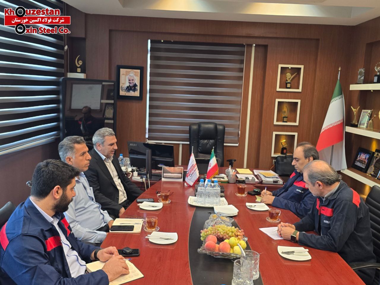 بررسی توسعه حمل‌ونقل ریلی در فولاد اکسین خوزستان