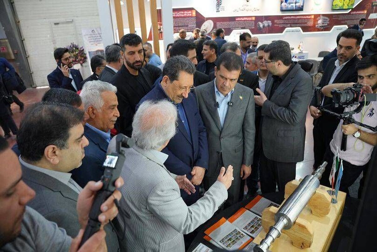 بازدید وزیر صمت از نوزدهمین نمایشگاه بین‌المللی ایران-کانمین و بیست‌وپنجمین نمایشگاه بین‌المللی صنعت تهران