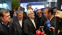 حضور «محمدرضا عارف» معاون اول رئیس‌جمهور در غرفه ایمیدرو - نمایشگاه تقاضای ساخت و تولید ایرانی (تستا)