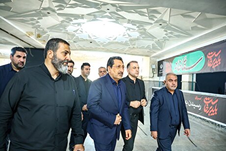 سقاخانه در مصلی، موکب در میدان