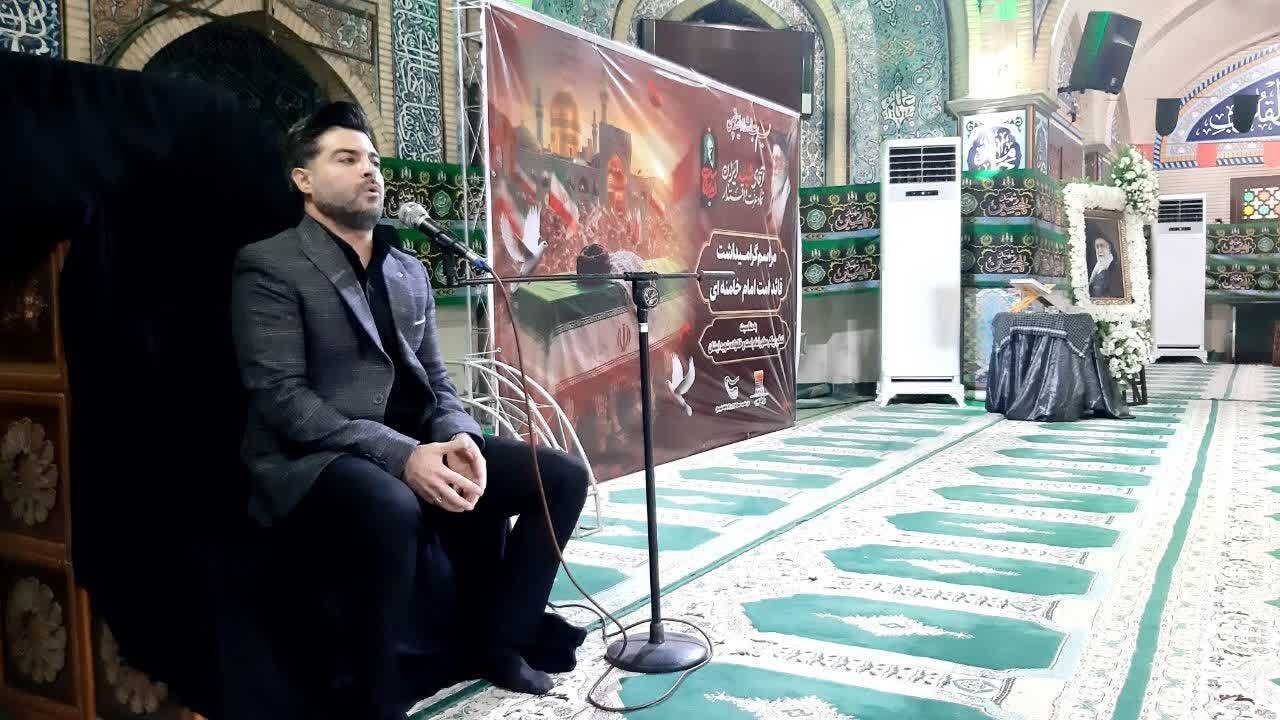مراسم بزرگداشت قائد شهید امت حضرت‌آیت‌الله‌عظمی سیدعلی خامنه‌ای (قدس ره)