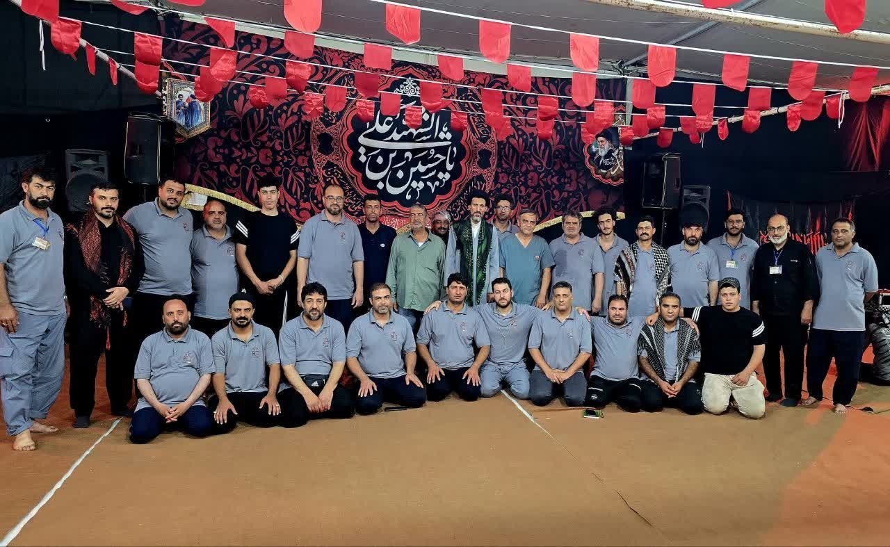 خدمت‌رسانی پرسنل شرکت آهن و فولاد ارفع در کربلای معلی
