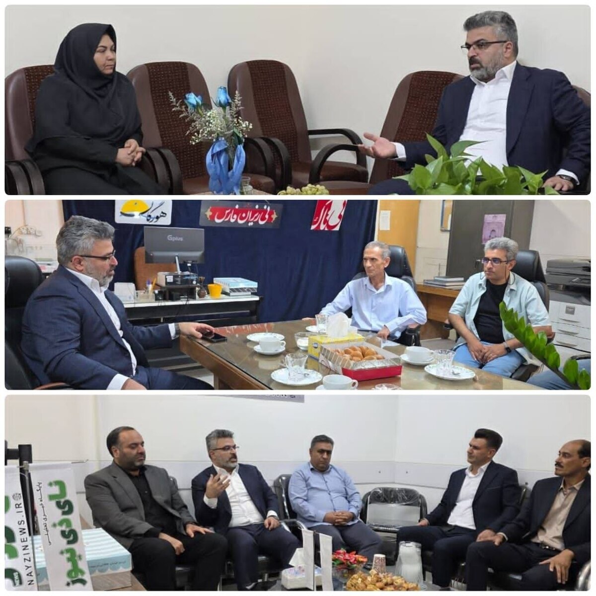 خبرنگاران؛ شریک راهبردی فولاد غدیر نی‌ریز هستند