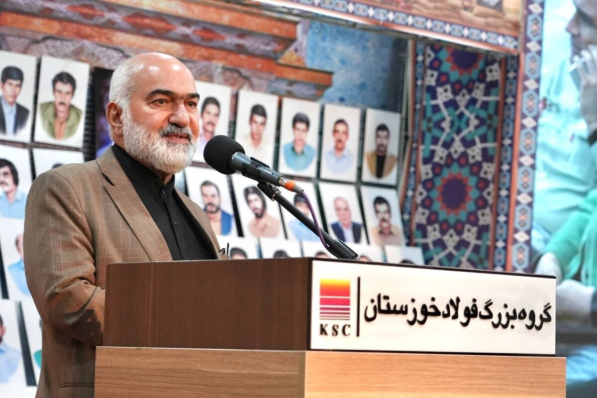 فولاد خوزستان نماد مقاومت، پایداری و اراده ملی